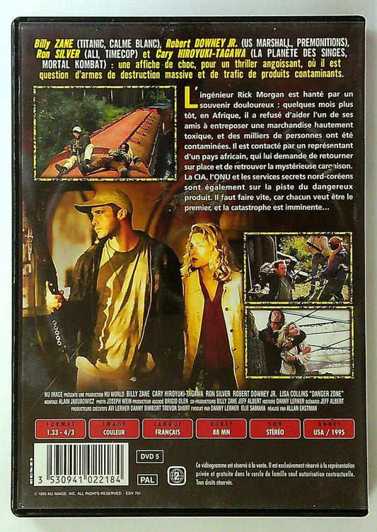 dvd Danger Zone Billy Zane Robert Downey Jr.