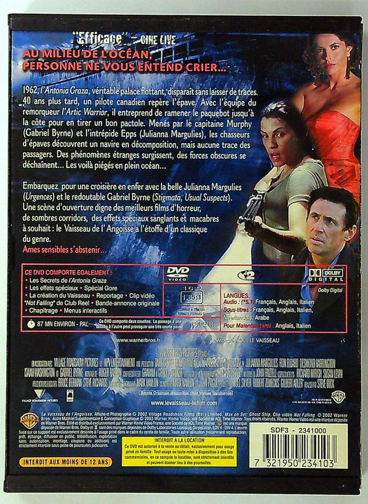 Dvd Le Vaisseau de l'angoisse Film Horreur Warner Bros