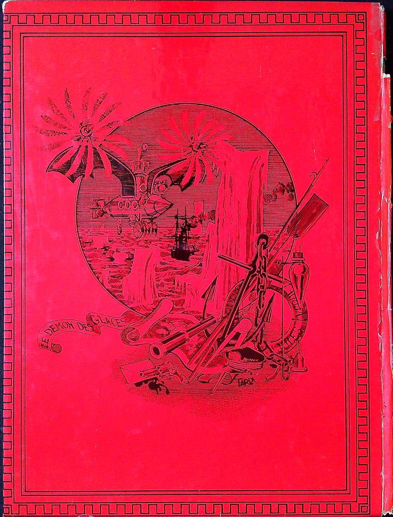 Bd Le Démon des Glaces J. Tardi Dargaud rouge