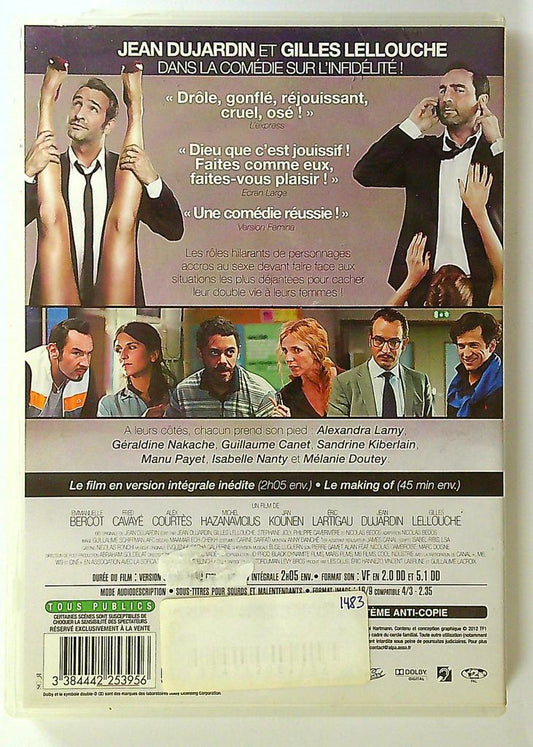 Dvd Les Infidèles jean Dujardin Gilles Lellouche Tf1 Vidéo