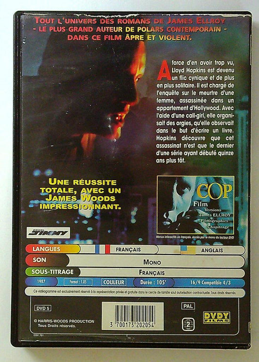 Dvd Cop film avec James Woods James Ellroy