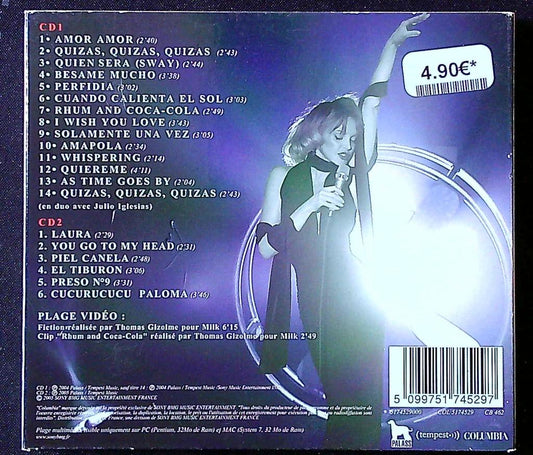 Cd – Arielle Dombasle – Musique – Amor Amor