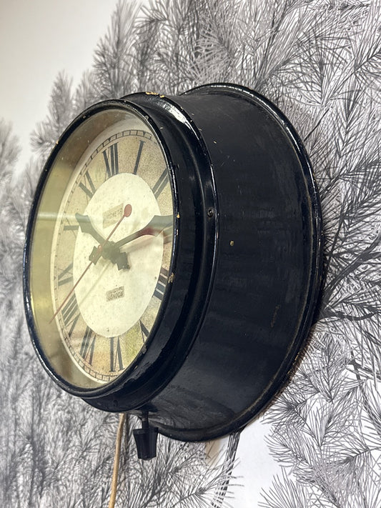 Horloge murale – Magneta London – Maison – Noir style industriel