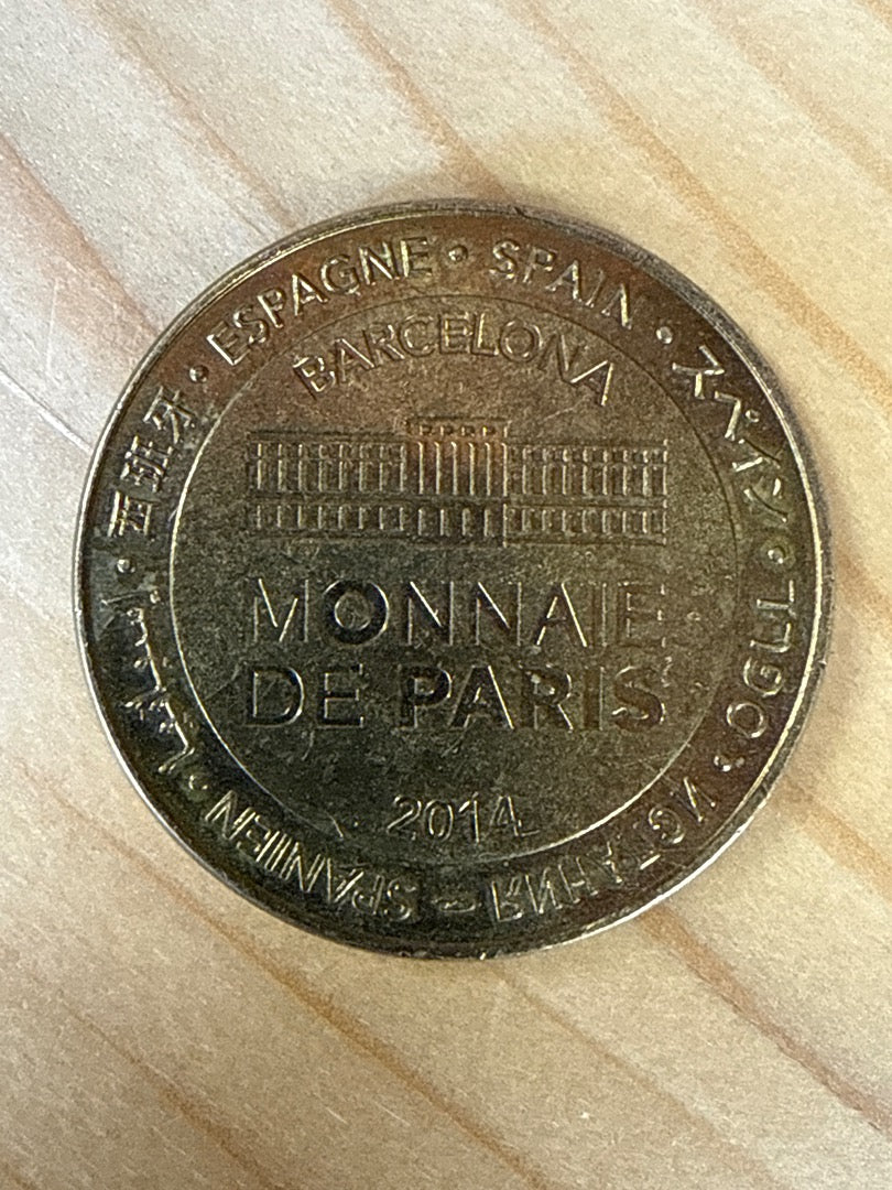 Médaille – Monnaie de Paris – Numismatique – Sagrada Familia