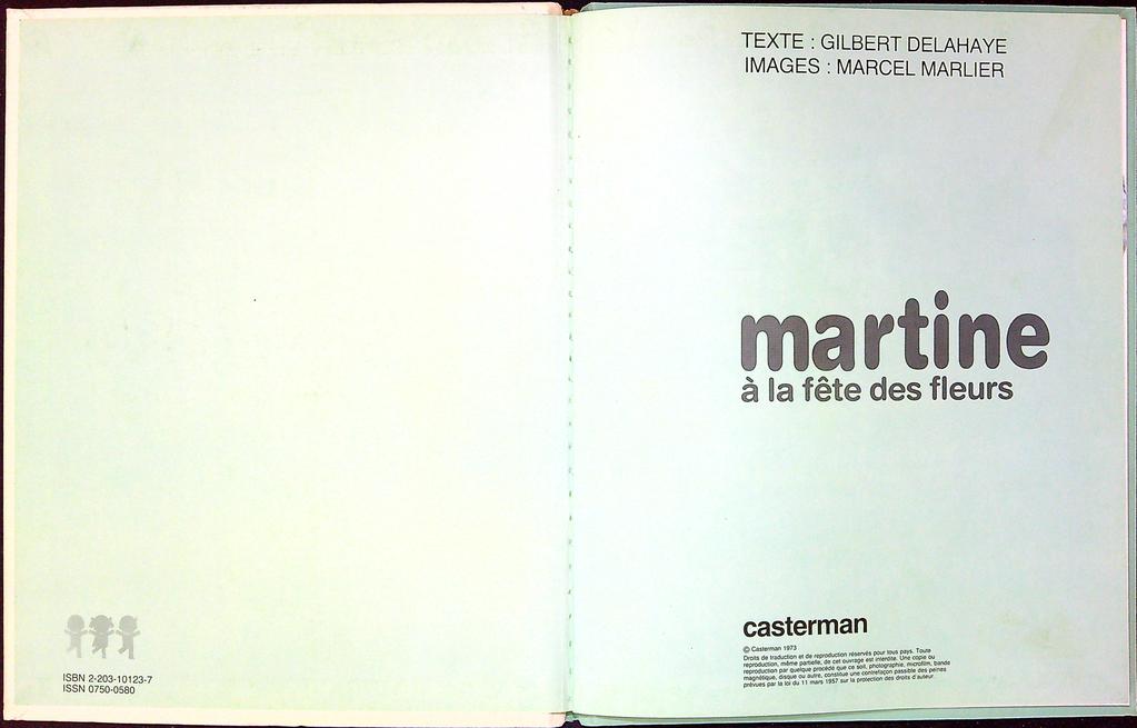 Livre – Martine à la fête des fleurs – Casterman