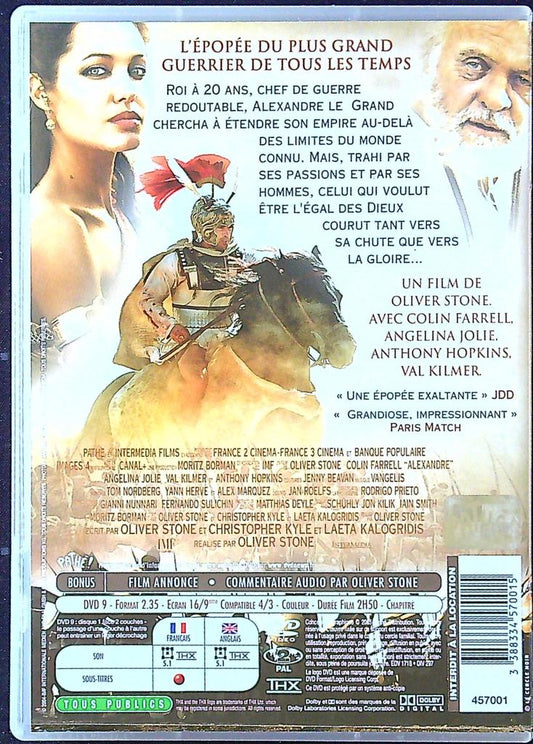 Dvd Alexandre – Oliver Stone – Divertissement – Film épique