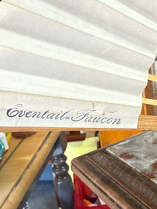 Éventail – Éventail-faucon – Accessoires – Cognac Bisquit