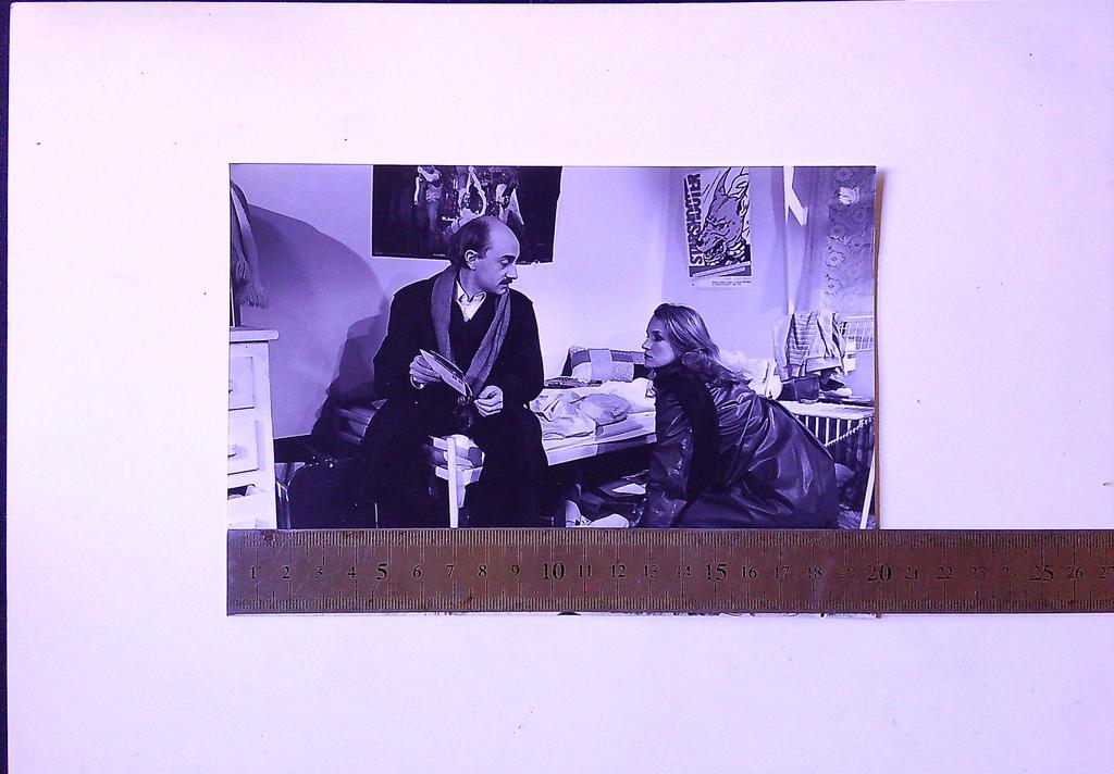Photographie originale Michel Blanc Marie Christine Barrault Kipa