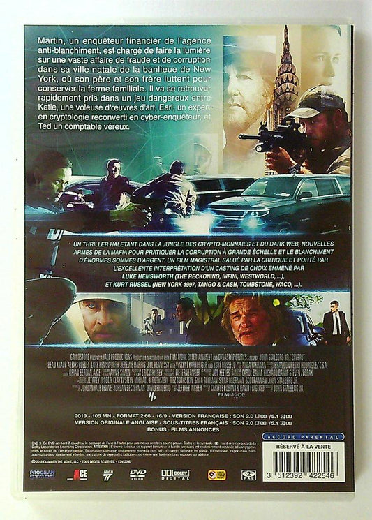Dvd Crypto Thriller, Kurt Russell, Luke Hemsworth