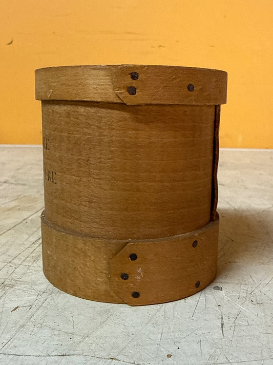 Mesure ancienne Double Décilitre – Récipient en bois