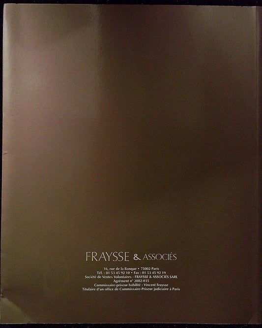 Catalogue – Fraysse & Associés – Livre – Jean Marais