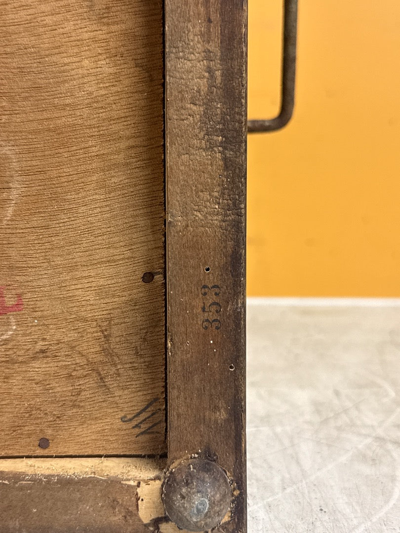 Gramophone ancien – Meuble en bois
