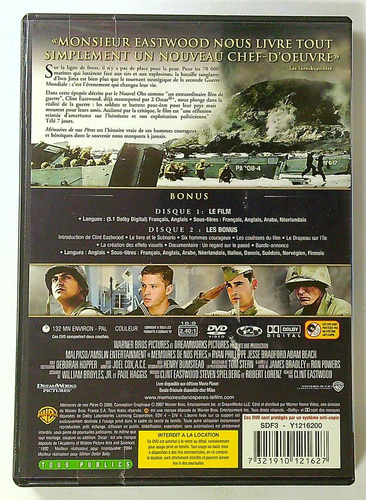 Mémoires de nos pères - Édition Collector Double Dvd