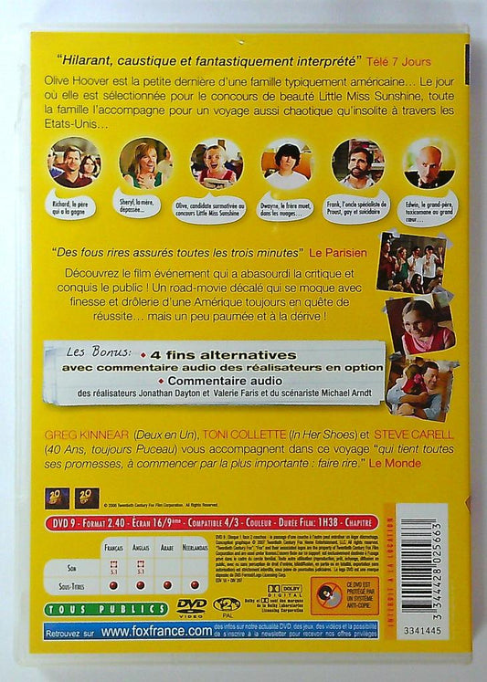 Dvd Little Miss Sunshine Comédie