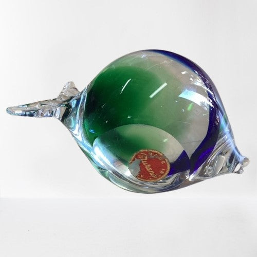 Statuette, Poisson en verre de Murano