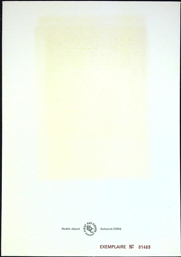 Watteau Enveloppe Dépliant Timbre 1er jour Encart Fdc Yvert et Tellier