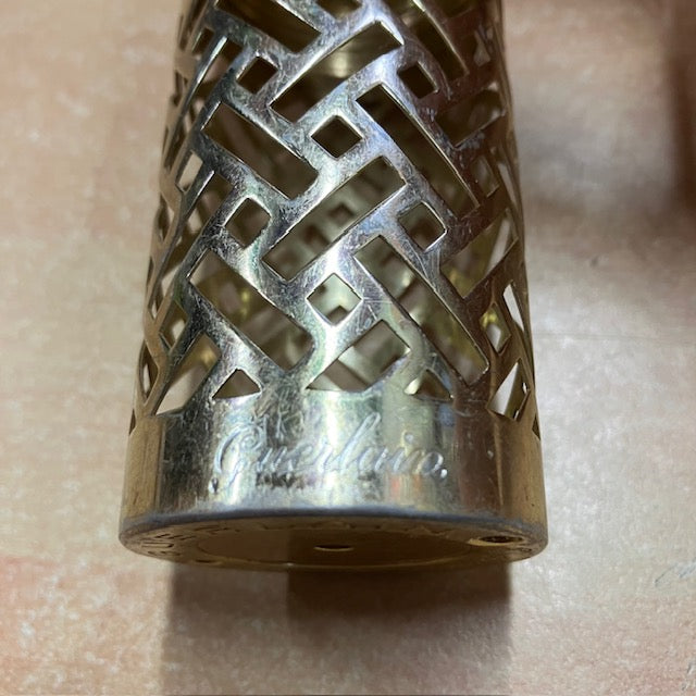 Etui Doré Pour Flacon Guerlain Sans Flacon Parfum