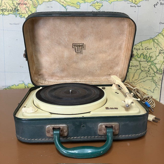 Valise Tourne Disque, Electrophone Teppaz Eco