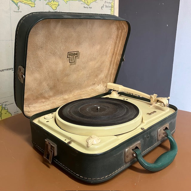 Valise Tourne Disque, Electrophone Teppaz Eco
