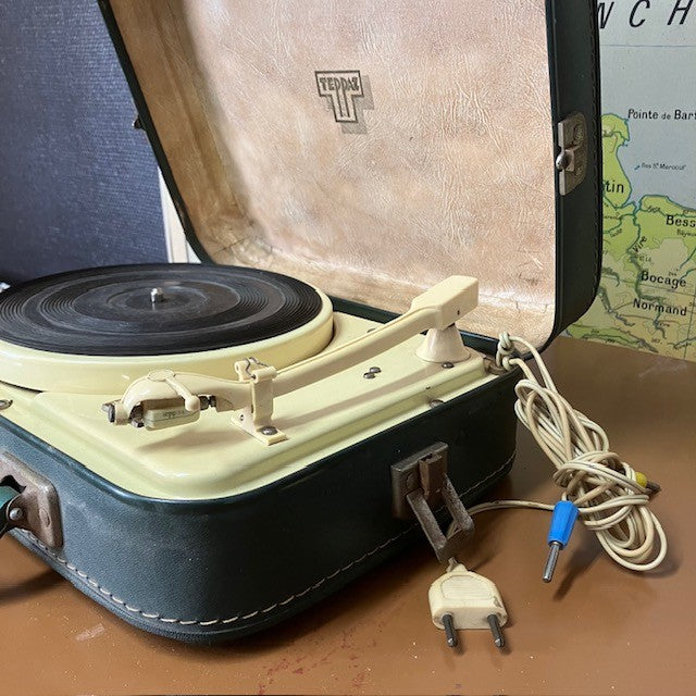 Valise Tourne Disque, Electrophone Teppaz Eco