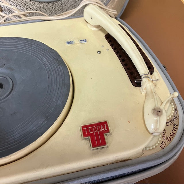 Valise Tourne Disque, Electrophone Teppaz Oscar