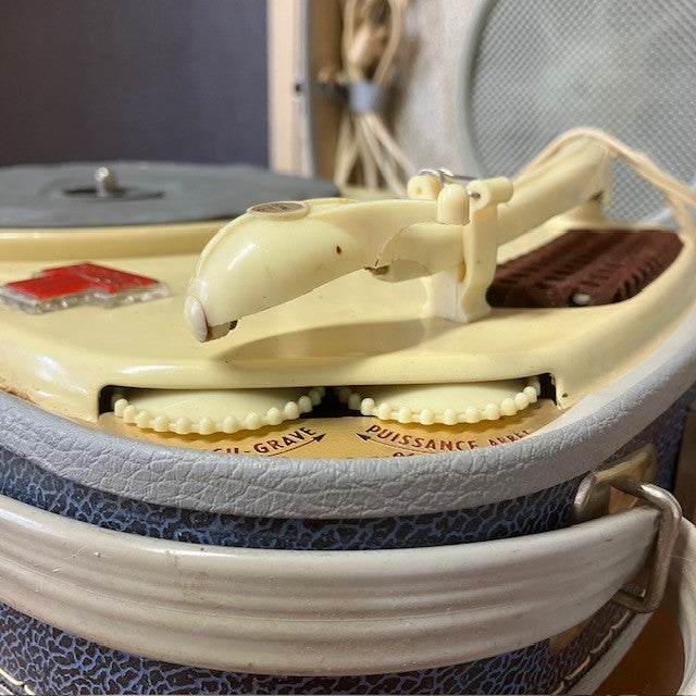 Valise Tourne Disque, Electrophone Teppaz Oscar