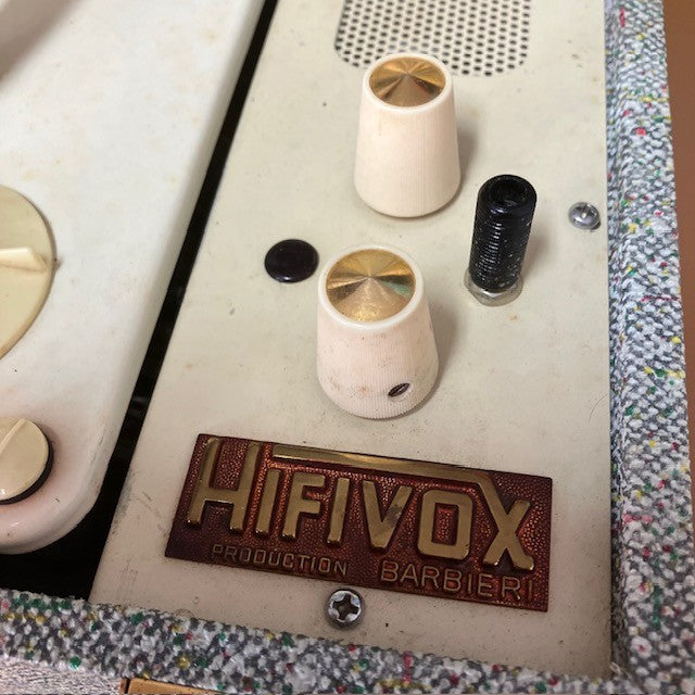 Valise Tourne Disque, Electrophone, Hifivox, Production Barbier