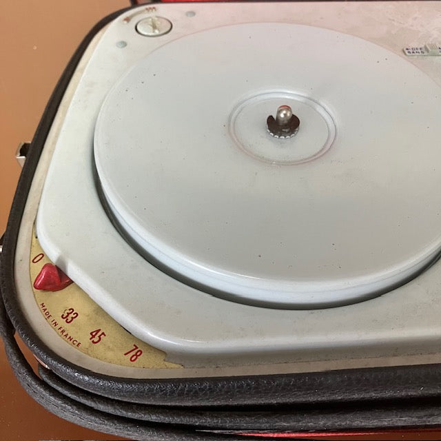 Valise Tourne Disque, Electrophone Teppaz Oscar