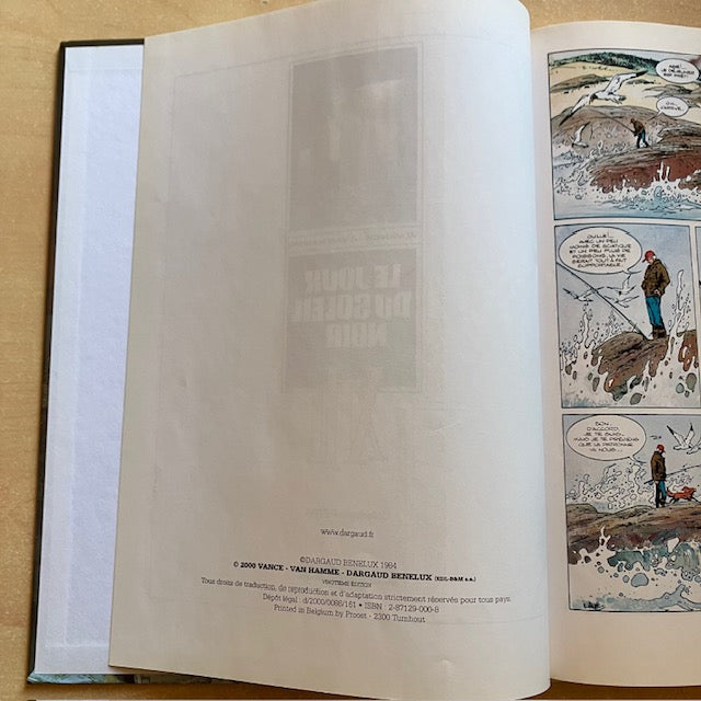 Bande Dessinée XIII, Le Jour Du Soleil Noir, Numéro 1
