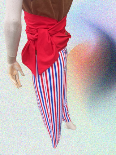 Ensemble De Vêtement Phrygien - Les Phryges, Bonnet, Pantalon, Haut, Ceinture En Tissu