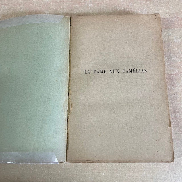 Livre La Dame Aux Camélias D'Alexandre Dumas