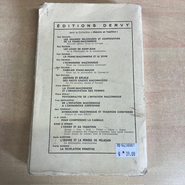 Livre La Symbolique Maconnique Par Jules Boucher