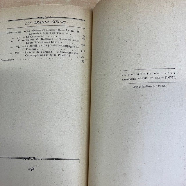 Livre Turenne Par Le Général Weygand