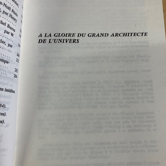Livre, Travaux De La Loge Nationale De Recherches Villard De Honnecourt, 2 eme Série, Numéro 6