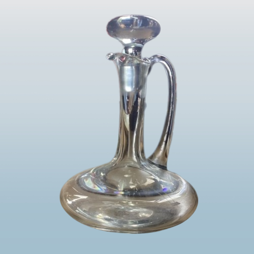 Belle Carafe cristal à décanter avec anse