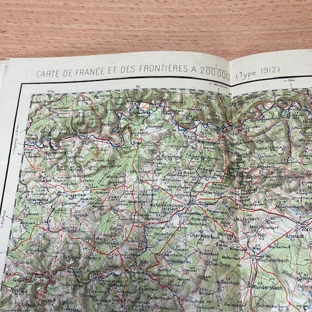 Ancienne Carte Géographique De L'Armée N° 5 ter Coblenz