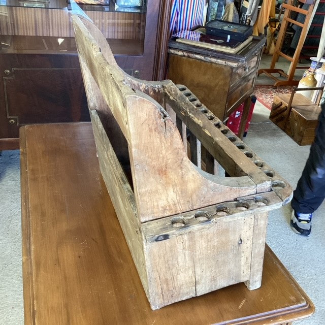 Ancien Porte Couvert En Bois