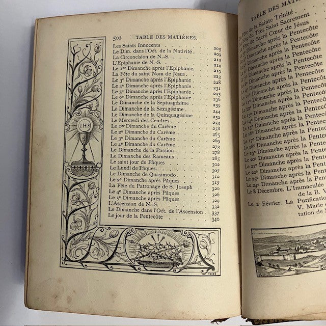 Livre Ancien Missel Des Lieux Saints N°24