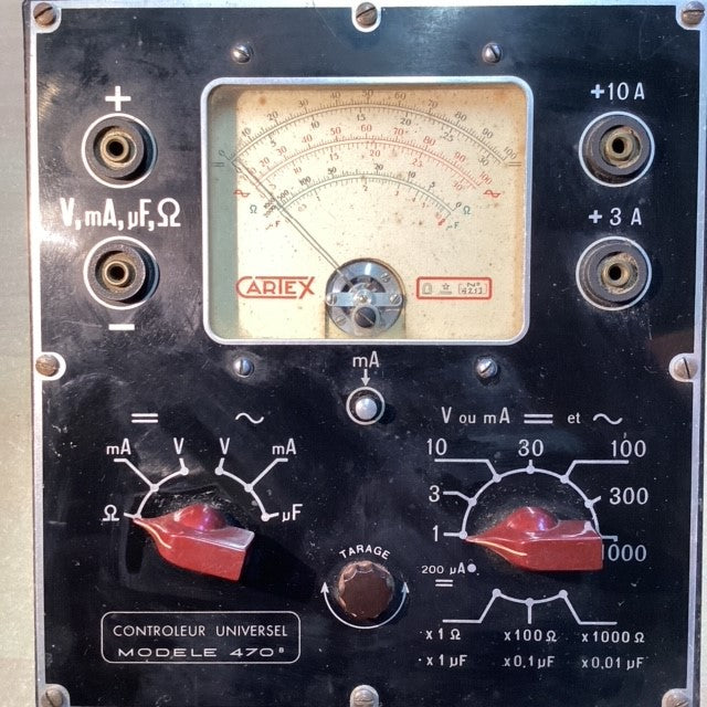 CARTEX Multimètre Analogique Contrôleur Universel MODELE 470B