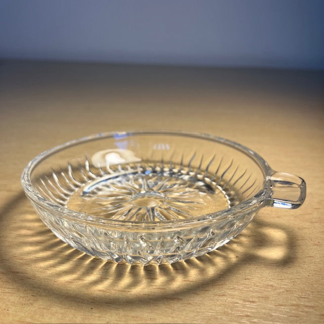 Cendrier En Verre Troisième Centenaire De Saint Gobain, 1665-1965