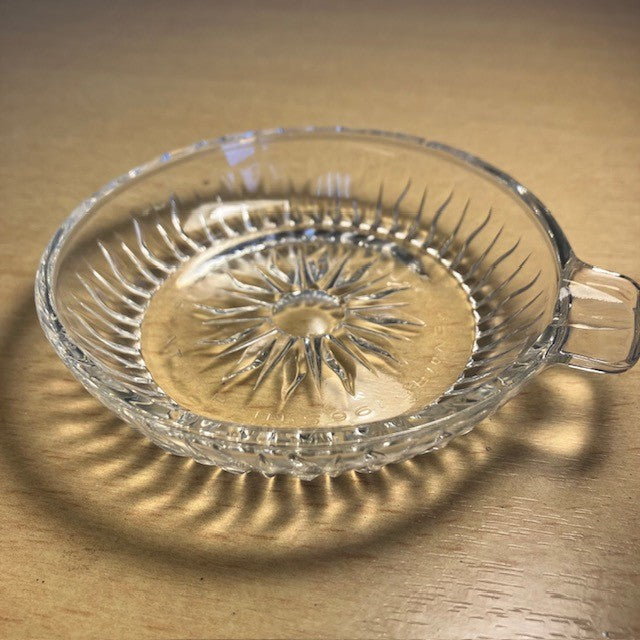 Cendrier En Verre Troisième Centenaire De Saint Gobain, 1665-1965