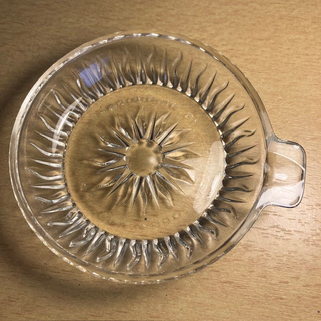 Cendrier En Verre Troisième Centenaire De Saint Gobain, 1665-1965