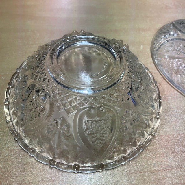 Coupelle En Verre Avec Couvercle Bonbonnière