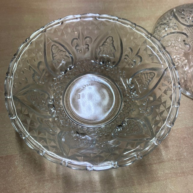 Coupelle En Verre Avec Couvercle Bonbonnière
