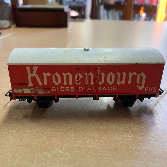 Wagon Jouef Marchandises, Marquage Kronenbourg, Bière D'Alsace
