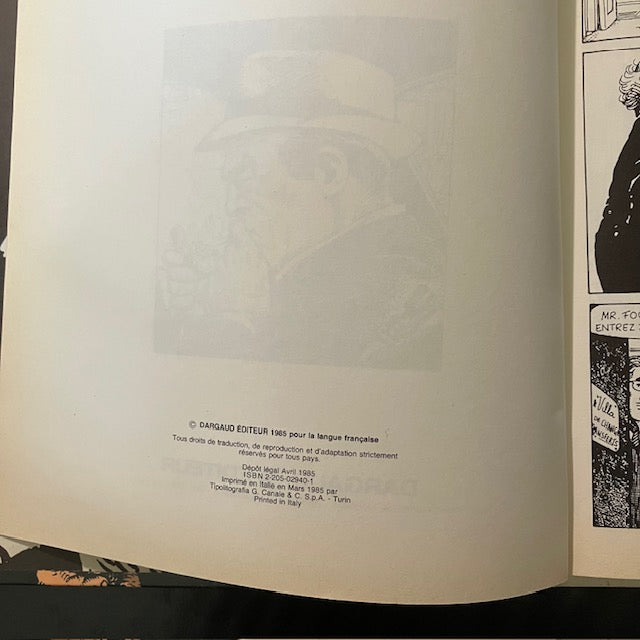Bande Dessinée, Evaristo, La mort est toujours au rendez-vous ,Tome 1