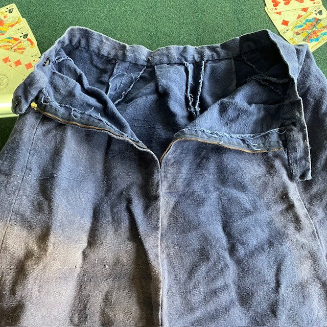 Jupe Bleu De Travail