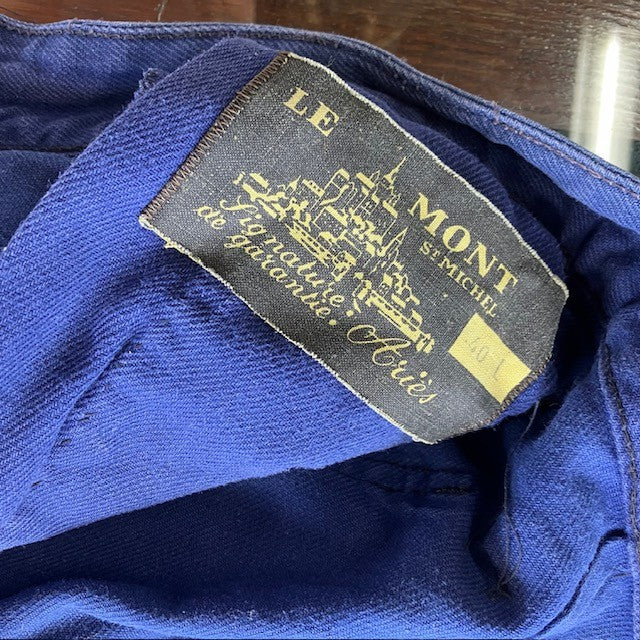 Pantalon Bleu De Travail, Mont Saint Michel / St Michel Moleskine