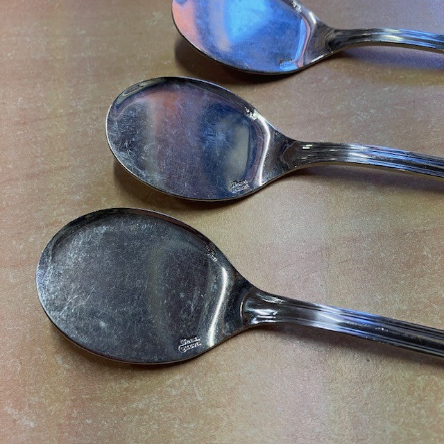 Ensemble De 6 Petites Cuillères Spatules Jean Couzon