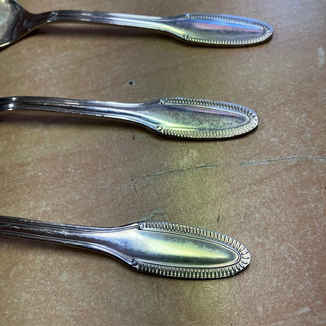 Ensemble De 6 Petites Cuillères Spatules Jean Couzon